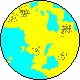 Animated Gif of the planet Anarres