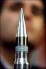 Depleted Uranium 30mm shell