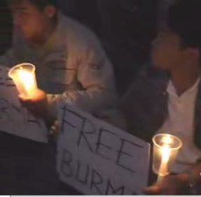 vigil for burma