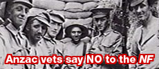 Anzac vets say no to NF