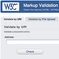 W3C Markup Validator