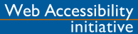 Web Accessibility Initiative (WAI)         logo