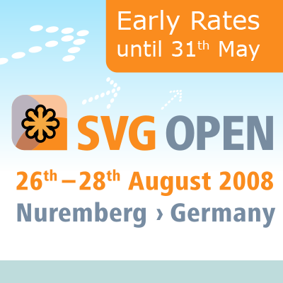 SVG Open 2008; 26th-28th August, Nuremberg, Germany (early rates until 30th April)