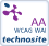 Technosite certifica el Nivel AA de las pautas WAI-WCAG de esta web