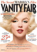 Vanity Fair cover, October 2008, featuring Marilyn Monroe