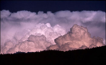 cumulus clouds