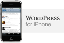 WordPress for iPhone