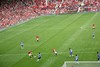 Ole Gunnar Solskjær in action in his testimonial match - Manchester United vs RCD Espanyol