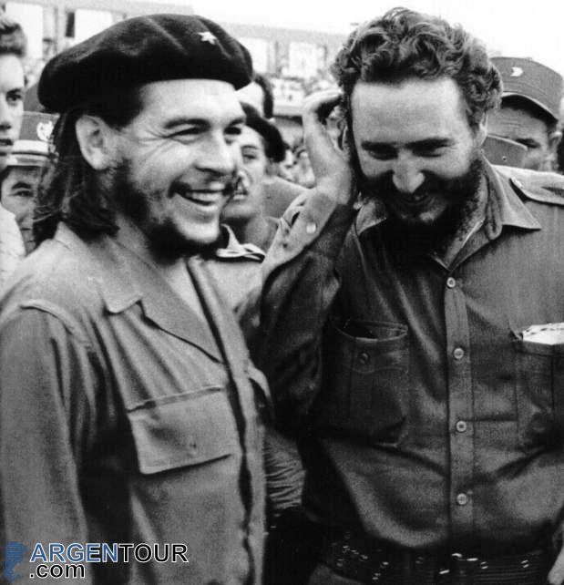 Che and Fidel in Cuba.