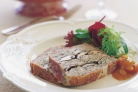 Wild mushroom country terrine