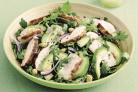 Chicken, chickpea and avocado salad