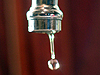 Tap with water drop