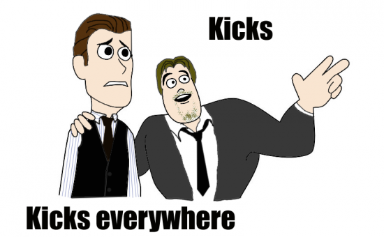 kicks everywhere