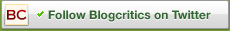 Follow BlogCritics on Twitter