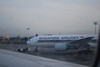 Singapore Airlines plane parked in departure terminal area of Ninoy Aquino International Airport ,Pasay City , Philippines , August 29 , 2009.