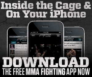 Get Inside the Cage with MMAFIGHTING.COM's iPhone app