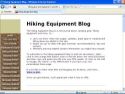 Small Screenshot picture of Camping and hiking equipment blog