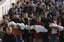 Palestinians carry the bodies of three toddlers Ahmed, Mohamed, and Issa Samouni, who according to Palestinian medical sources were killed in an Israeli strike, during their funeral in Gaza City, Monday, Jan. 5, 2009.