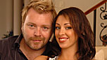 Kyle Sandilands with Tamara Jaber