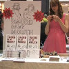 Shannon made this terrific display for TCAF, click to zoom