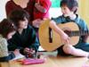 Children and guitar