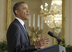 President Barack Obama answers questions during a news conference in the East Room of the White House in Washington, Friday, Sept. 10, 2010.