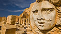 Ancient History (gorgon heads in the forum at Leptis Magna, Libya)