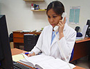 A pharmacist at the Drug & Poison Information Centre at Singapore General Hospital