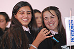 High-school students from six towns take part in a  Democracy Quiz in Gjakove/Djakovica, western Kosovo, organized by the OSCE Mission. On 15 September 2010, the Mission organized 35 local events to mark International Democracy Day. (OSCE/Besfort Oruci)
			