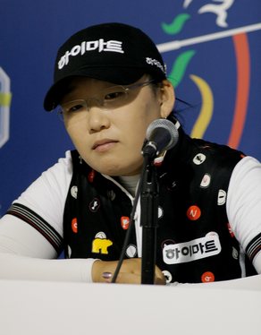 Ji-Yai Shin of South Korea winner of the LPGA ADT Championships at Trump International Golf Club in West Palm Beach, Florida on November 23, 2008