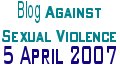 Blog Against Sexual Violence logo