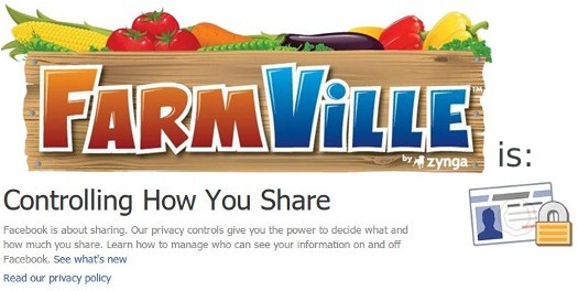 FarmVille Controlling Your Privacy