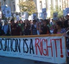 Education rights protest at University of Minnesota