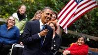 PHOTO  Obama is on a four-day, five-state swing to support Democrats in the upcoming election.