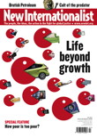 Cover of New Internationalist magazine - Life beyond growth - issue 434