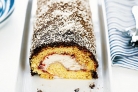 Lamington roulade