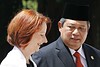 Julia Gillard and Susilo Bambang Yudhoyono