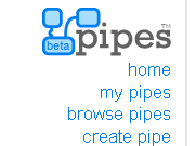 Clone a Yahoo Pipe