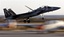 In this Thursday, Dec. 27, 2007 photo, an Israeli Air Force fighter plane lands during an acrobatics display at a graduation ceremony at the Hatzerim Air Force Base near the southern Israeli city of Beersheba. Israel appears increasingly confident that it would be able to deal a sharp setback to Iran's nuclear program, if not destroy it, through a military stri