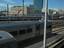 M7 Bombardier rail cars of the Long island Railroad, stored at the arch street maintenance facility in Queens, NYC. The M7 cars swayed from side to side more than intended when introduced to service, and required modifications to reduce the sway