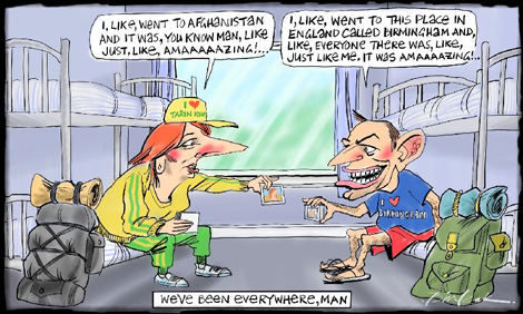 Cartoon by The Australian's Bill Leak