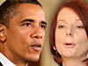 Barack Obama and Julia Gillard