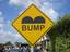 Speed bump sign in Belize. Road signs in Mexico, Central America, and South America vary from country to country. For the most part, conventions in signage tend to resemble United States signage conventions more so than European and Asian conventions.