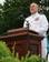 NEW LONDON, Conn. - U.S. Coast Guard commandant Adm. Thad Allen gives the class of 2010 commencement address during the Coast Guard Academy's 129th Commencement, May 19, 2010. After four years of academics, physical fitness, character and leadership, the newly commissioned ensigns will apply their rigorous education for the next five years to carrying out the 11 Coast Guard missions in various units around the country. U.S. Coast Guard photo by Petty Officer 3rd Class Victoria Bonk. (876374) ( C