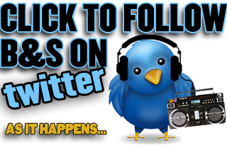 Click to follow B&S on twitter - music news and views as it happens...