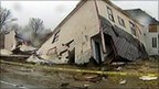 House damaged by tornado