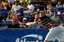 John Isner of the USA during his match against Gilles Muller of Luxembourg on Day 3 of The Atlanta Tennis Championships in Atlanta, Georgia USA.  Isner won 46 76(6) 76(7)  - July 21, 2010