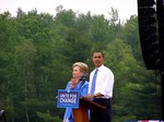 Unite for Change" rally in Unity, New Hampshire on June