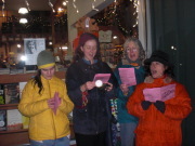 (L-R) Beth Gould, Kate Gould, Joanne Navickas, and Mori Samel-Garloff