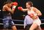 Chris Namús is just about making a jab in the professional female fight between 